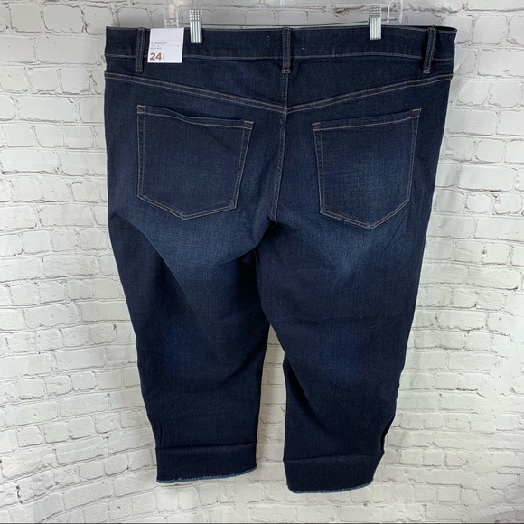 NWT Lane Bryant Flex Waistband High Rise Jeans 24P - Picture 3 of 7